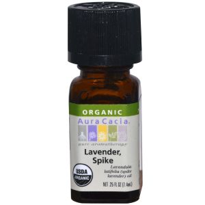 Aura Cacia Essential Oil Lavender Spike 0.25 fl oz