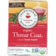 Traditional Medicinals, Seasonal Teas, Organic Throat Coat, Caffeine Free, 16 Wrapped Tea Bags, 1.13 oz (32 g)